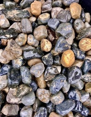 Ocean blue pebbles 20mm 20kg