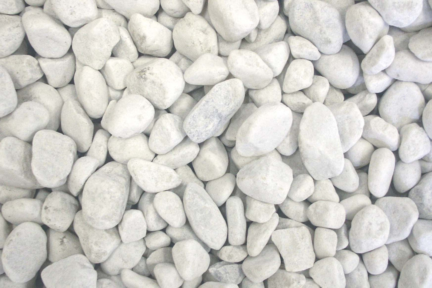 White Granite Pebbles 20-40mm 20kg